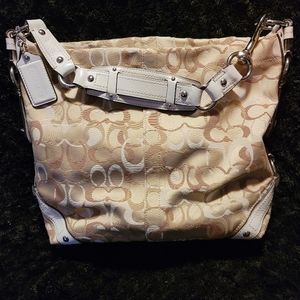 Coach Signature Carly Handbag